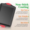 Nutrichef 3-Piece Steel Non-Stick Bakeware Set NCSBS3S